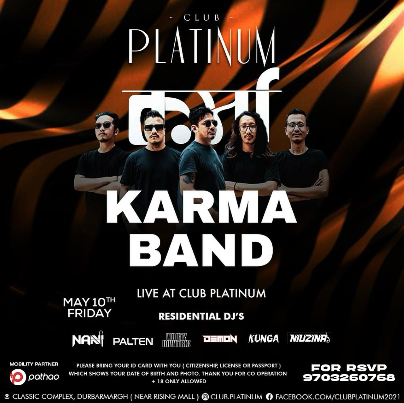 Karma Band Live at Club Platinum